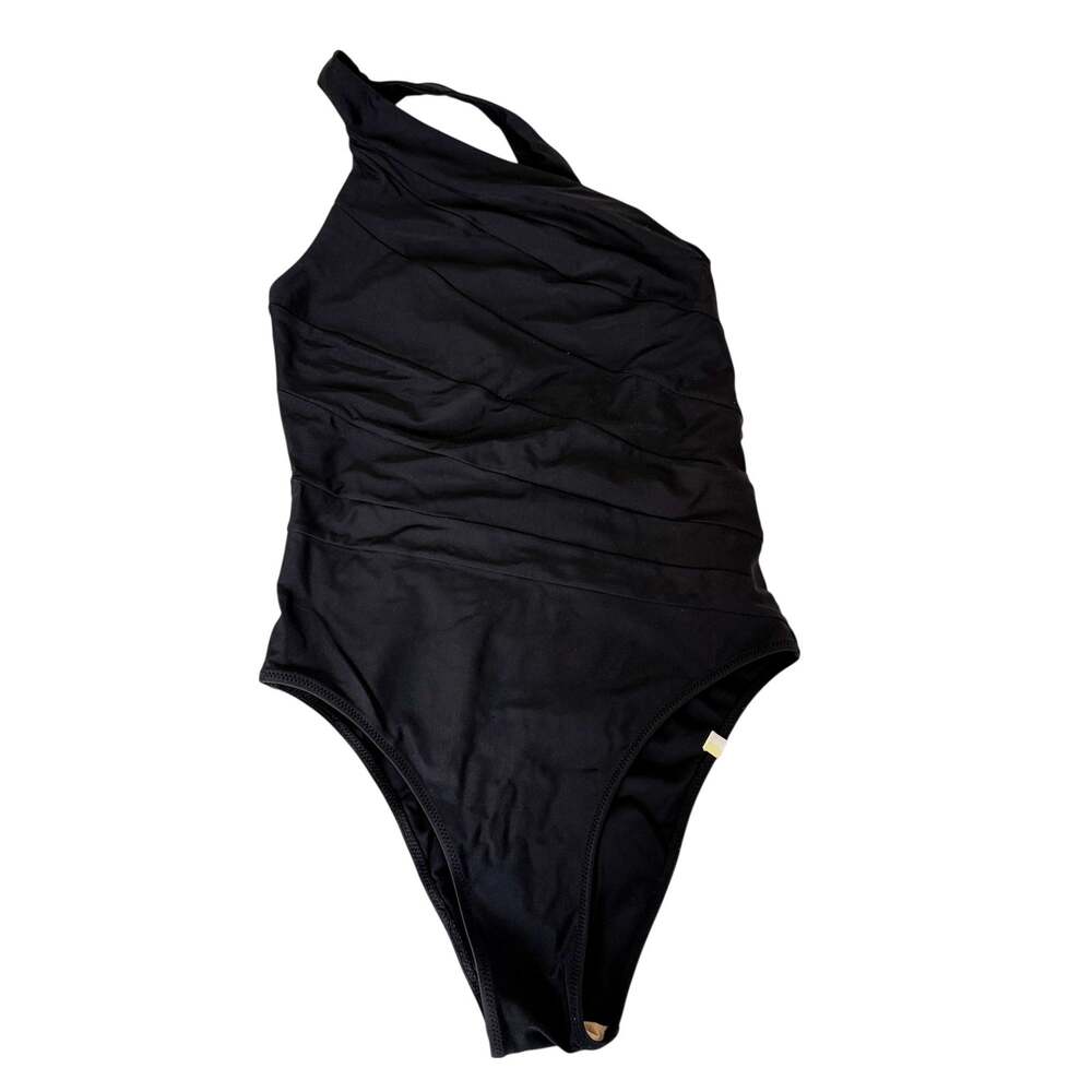 Summersalt One Shoulder Swim Suit One Piece Black - 4